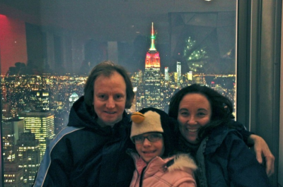 On top of the world, or at least the Rock! On top of the world, or at least the Rock!