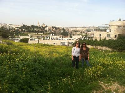 Overlooking the Temple Mount