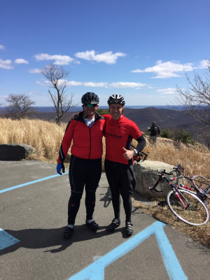 Shannon and His Riding Buddy Paul