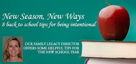 You are currently viewing 8 Back to School Tips for Being Intentional