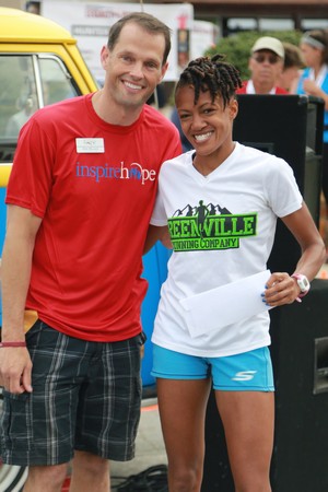 Shawanna with IoH Co-Founder & CEO Deric Milligan