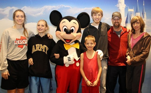 Nate and Family at the February 2014 Legacy Retreat®