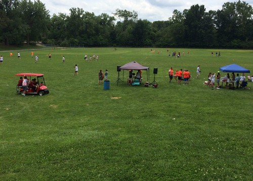 The second annual tournament held at Ellenberger Park drew 14 teams and 98 participants. The tourney raised $1,000 for Inheritance of Hope, which helps families dealing with the terminal illness of a parent.