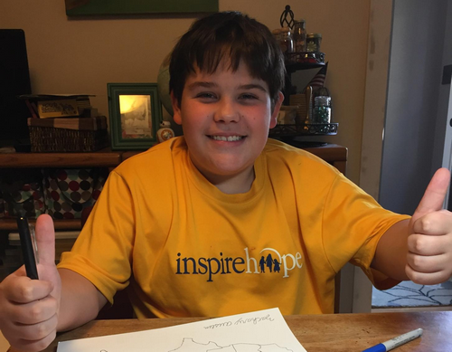 Way to inspire hope, Zach!