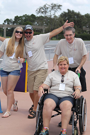 The Black family at the Orlando Legacy Retreat® in August 2014