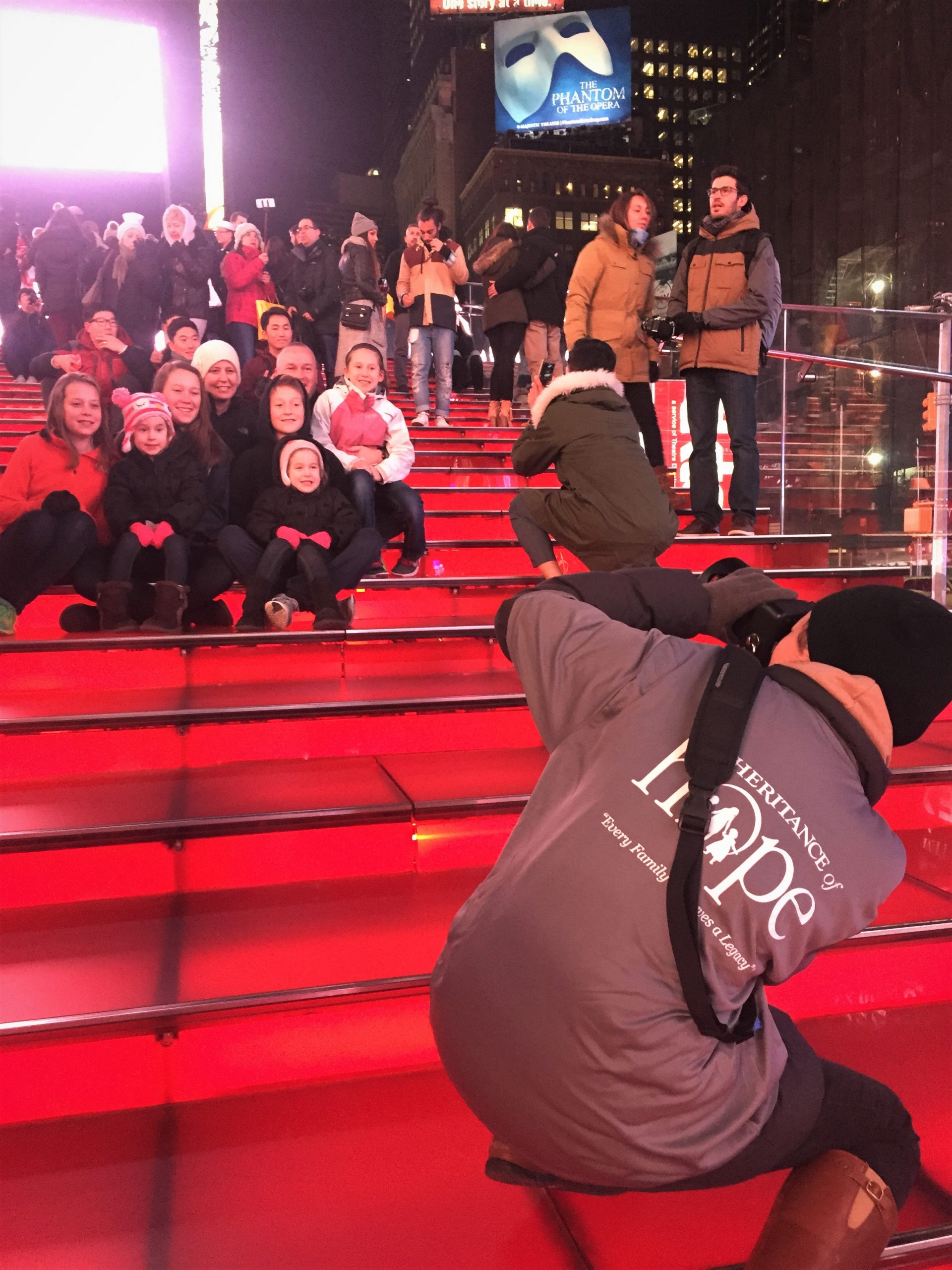 Mikki photographing our IoH families at the 2015 NYC Legacy Retreat®