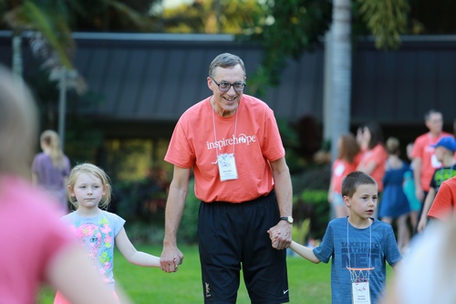 Dan serving at a Legacy Retreat in Orlando