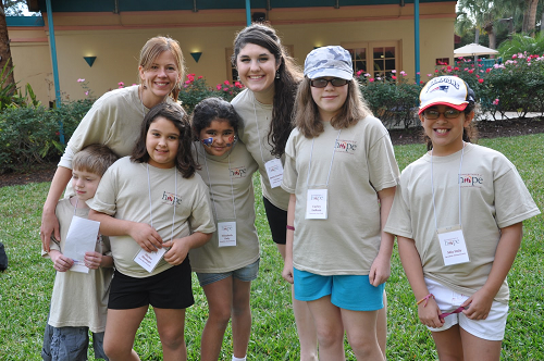 Angie at her first Legacy Retreat in Florida