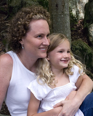 Rebecca with her mother, Kristen, Inheritance of Hope Co-Founder
