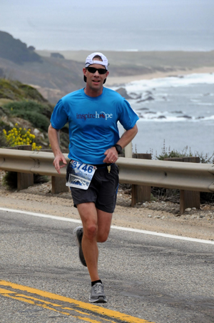 The Big Sur Marathon was JT’s 27th marathon!