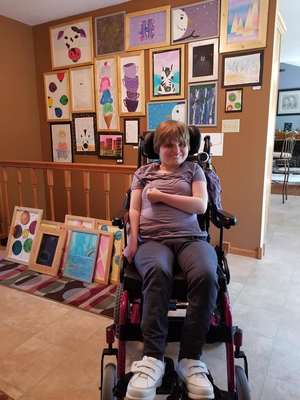 Read more about the article Hannah Black Inspires Hope Through Her Art