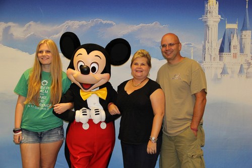 Haleigh, Laura, and Reggie at their Orlando Legacy Retreat in August 2014.