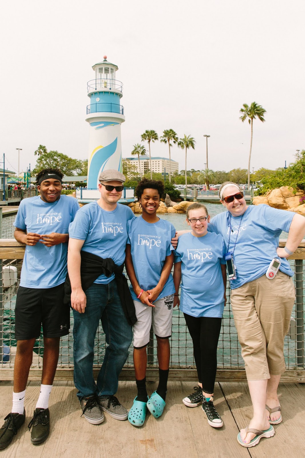 Making memories at SeaWorld.