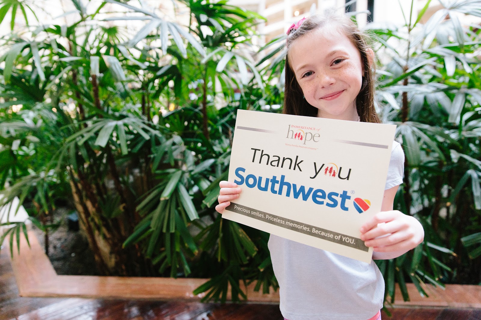 Southwest Airline inspires hope!