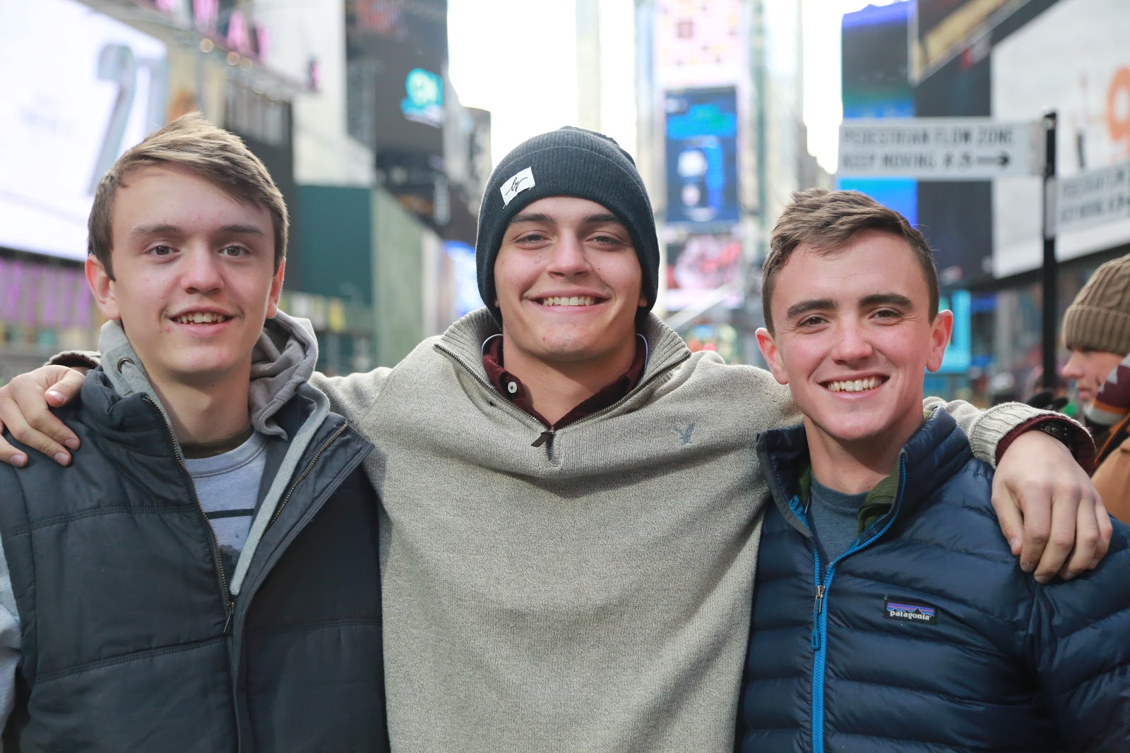 Making memories in Times Square