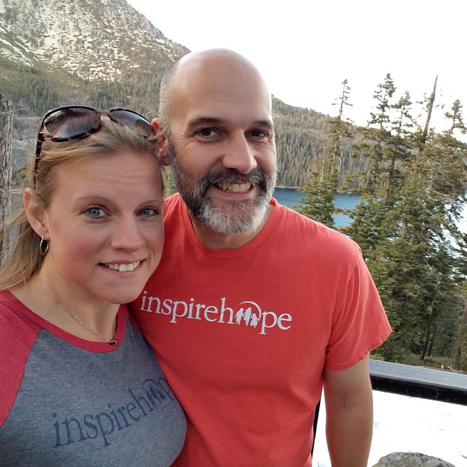 Newlyweds Tom and Heather met through Inheritance of Hope