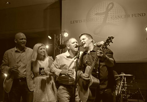 Making memories at a benefit for the Lewis Family Cancer Fund