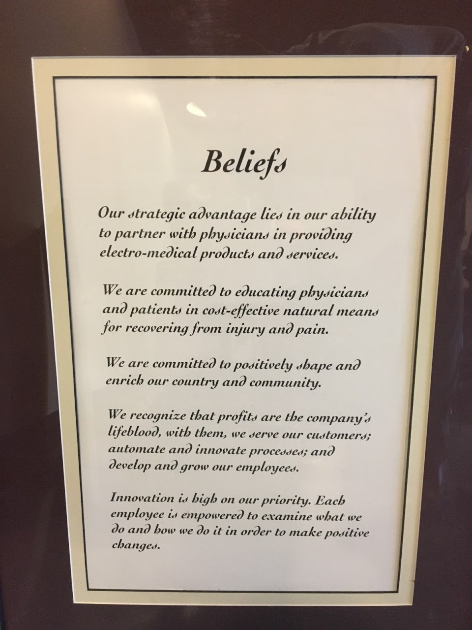 “Our values are in concert with Inheritance of Hope--to treat clients and patients with dignity and respect--but the most important word is ‘family.’” -Roy Edgerton, CEO of Analgesic Healthcare