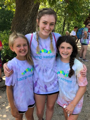 The IoH bonds made at a Legacy Retreat are strong! Margaret (right) met up with her fellow IoH family member, Josie (left), at Camp Kesem.