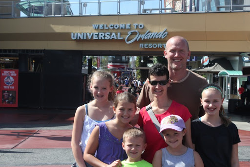 Smiles all around for the Maier family in Orlando