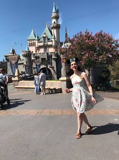 This Disney girl knows how to rock a pair of mouse ears!
