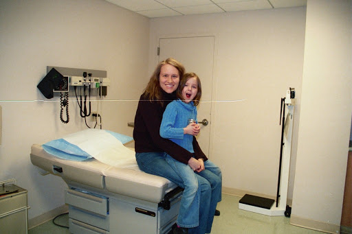 Kristen was always intentional about making memories with her children - even at a doctor’s appointment!