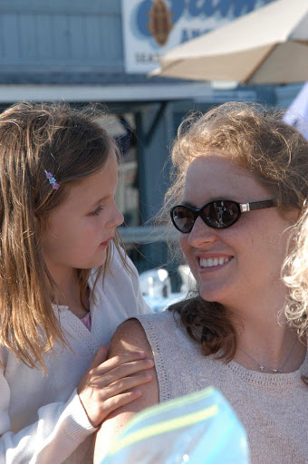 Ashlea shares a tender moment with her mom, Kristen.