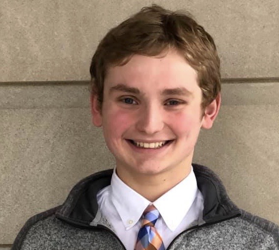 High-schooler Ethan Harned makes a difference beyond his home in Louisville, Kentucky