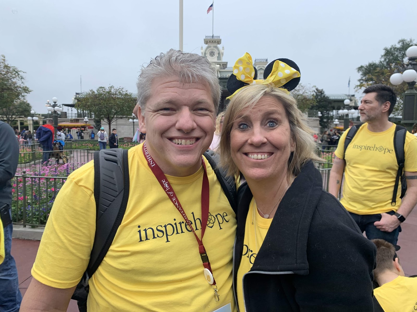 Troy Higley, who attended the first Kendra Scott-sponsored retreat with his family, returned with his wife Tracy, who is now not only a former family member served, but also a three-time volunteer!