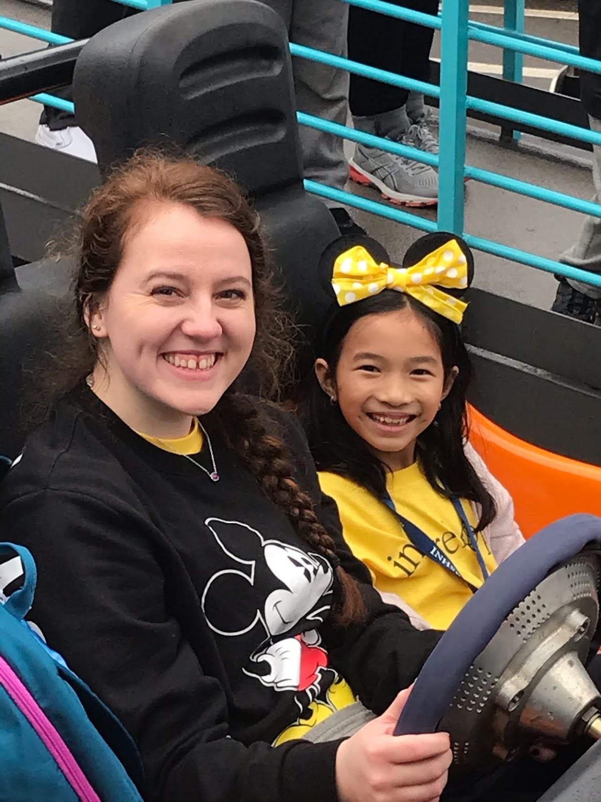 Madison Fuegan (l) attended the New York Legacy Retreat® with her family in 2015, but this South Dakota native chose to make Orlando her first destination as a volunteer!