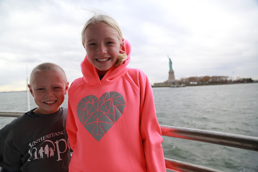 Graeme and Merritt making memories in New York City