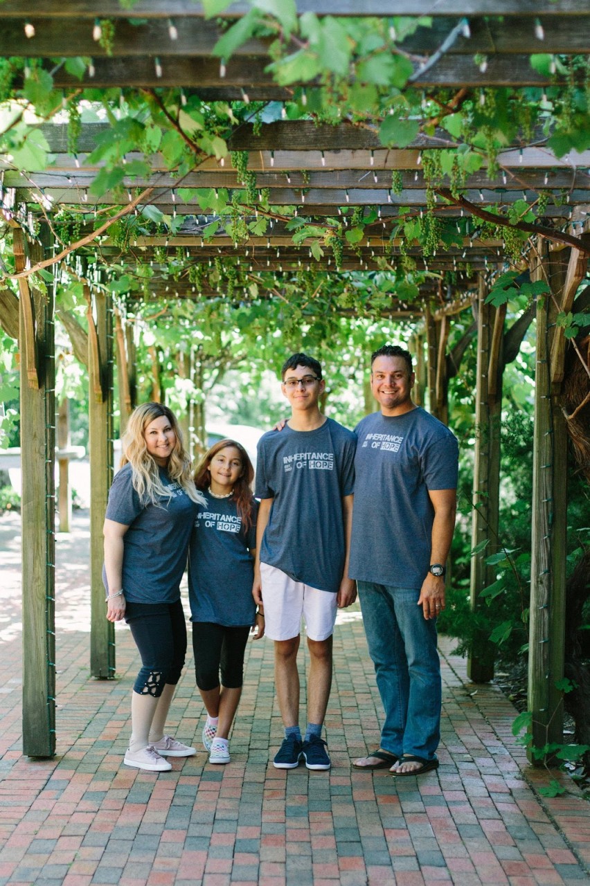 Andrea, Issy, Gabriel, and Julio Peralta enjoyed their 2019 IoH retreat in North Carolina.