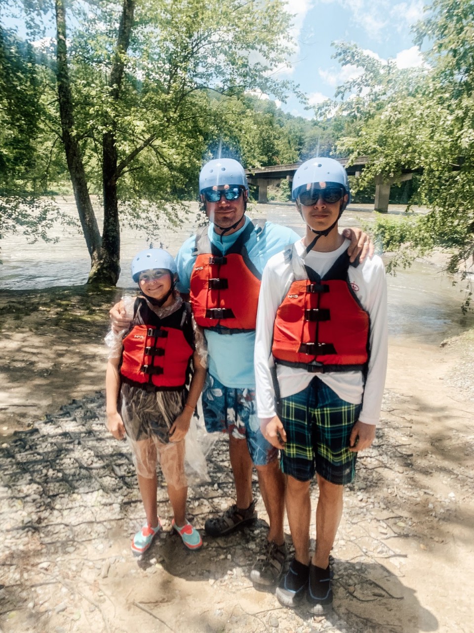 Whitewater rafting--A favorite family memory from the Peralta’s IoH Legacy Retreat®