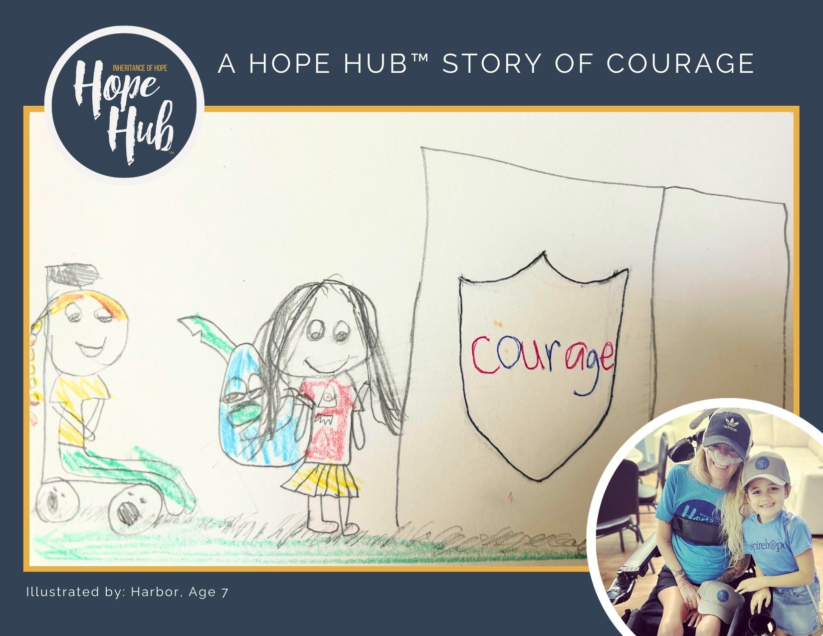 You are currently viewing Hope Hub inspires Courage in Young Girl Facing Mom’s ALS