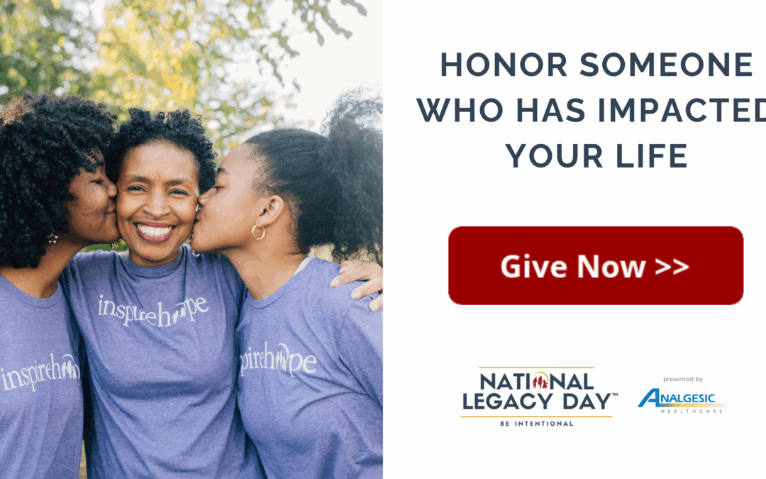 All Gifts Are Matched! Celebrate Legacy This May