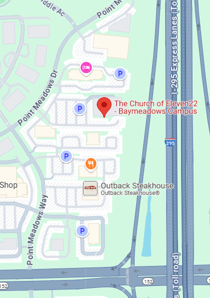 Aspire church map Jacksonville