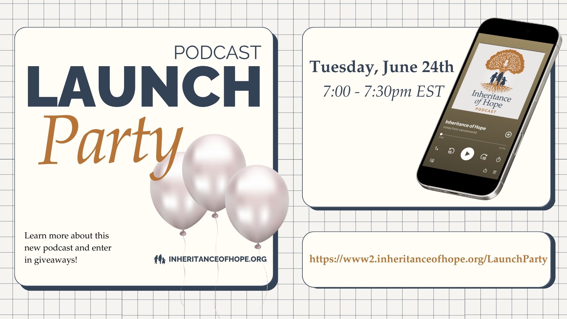 You are currently viewing Inheritance of Hope Podcast, Launching June 24!