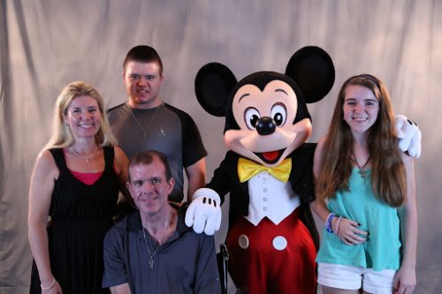 Kim, Steve, Jacob and Emily Bohanon on their IoH retreat in Orlando